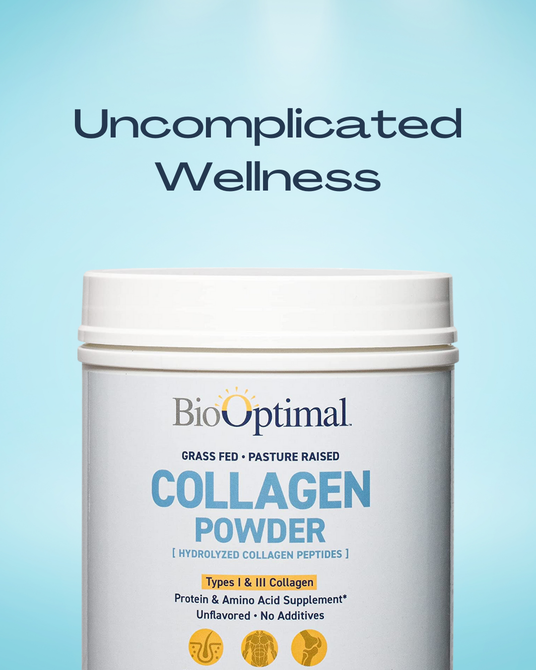 BioOptimal Collagen Powder (45 Serving)