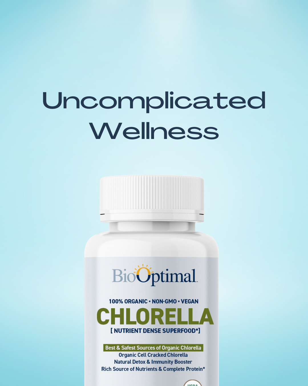 BioOptimal Chlorella Tablets