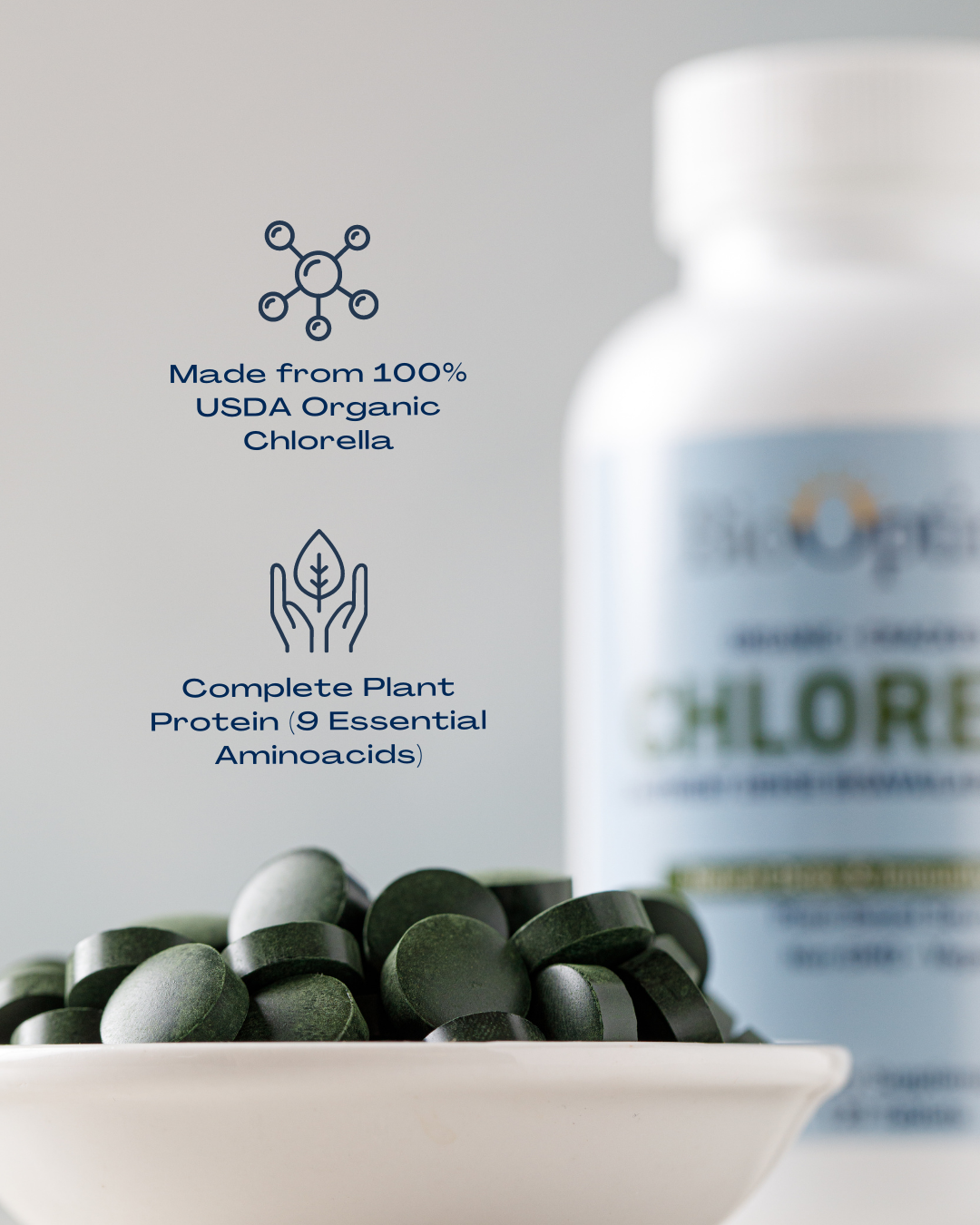 BioOptimal Chlorella Tablets