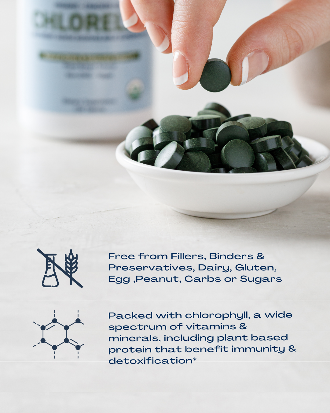 BioOptimal Chlorella Tablets
