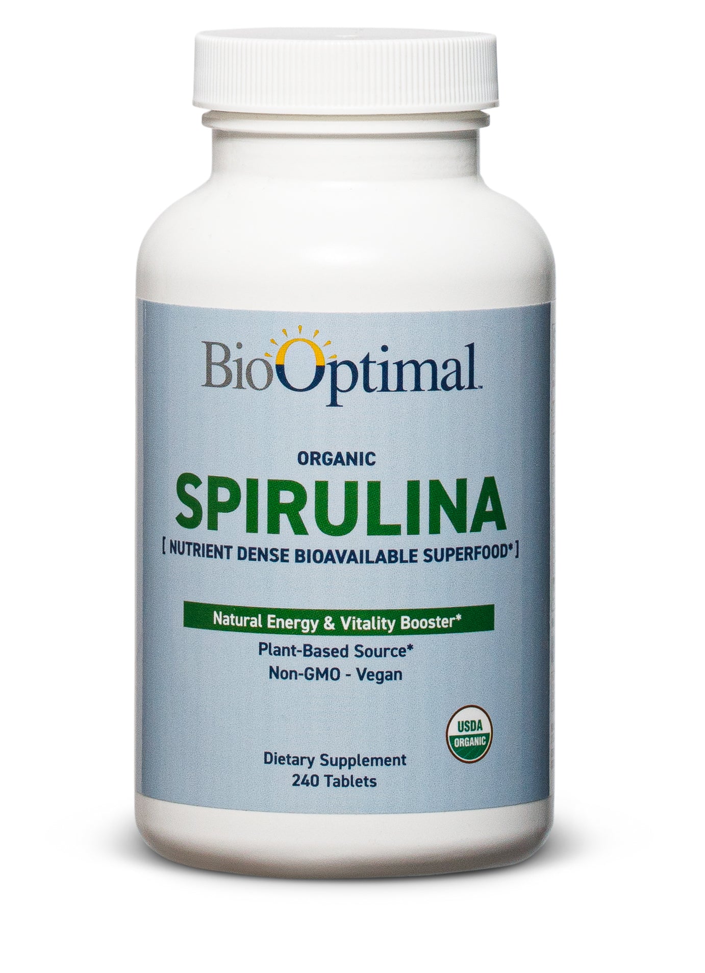 BioOptimal Spirulina Tablets